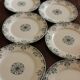 Lot 8 flat plates Mignon Sarreguemines