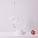 “Cui-cui” plaster lamp. Work of a French artist in small series.
