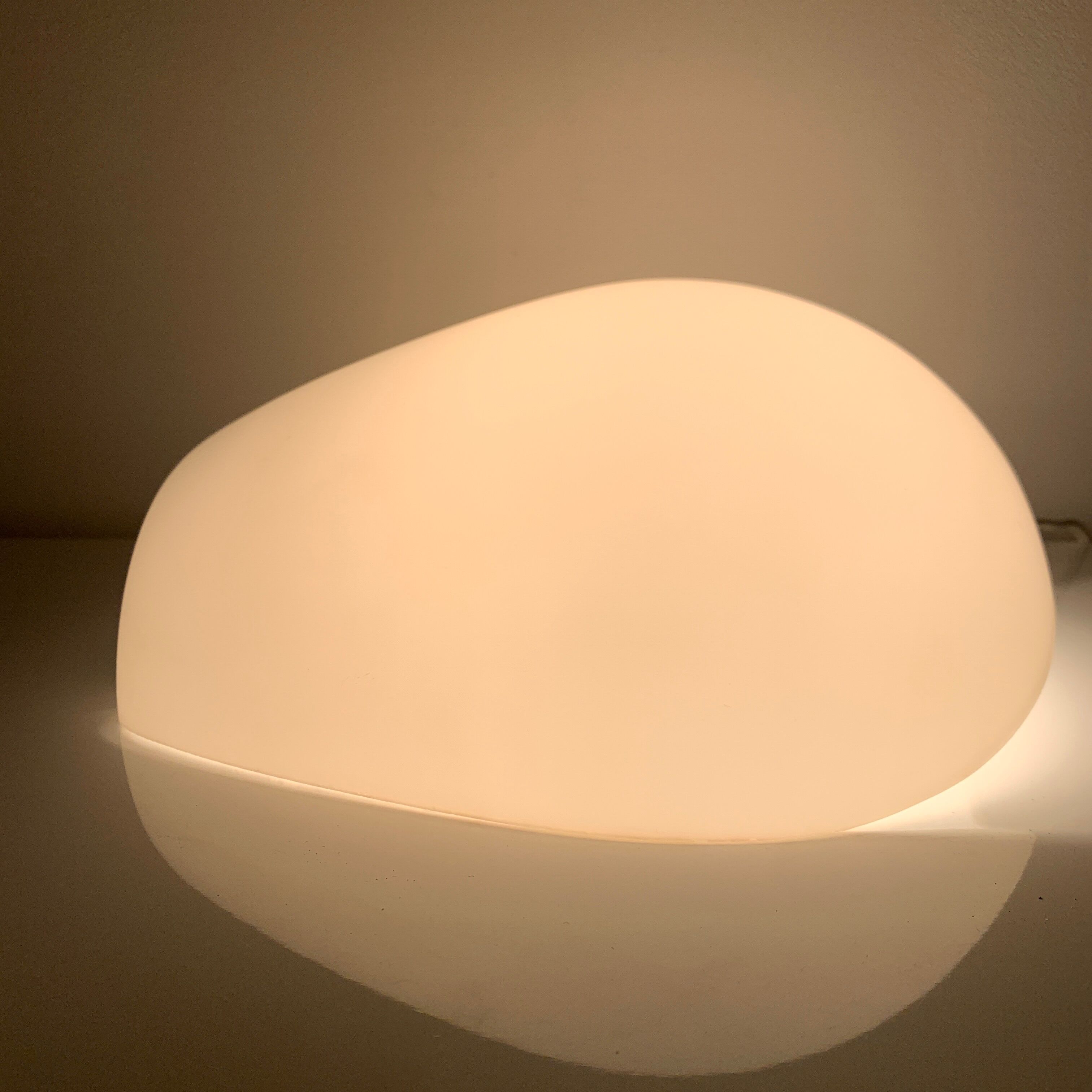 Glass wall lamp Wilhelm Wagenfeld Peill & Putzler Muschel