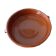 Antique dish in glazed terracotta