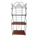 Wrought iron shelf