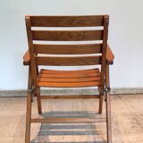 Folding wooden chair, 1970