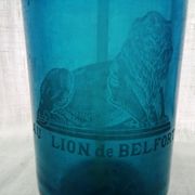 Siphon uae of seltz blue clear lion of Belfort former vintage
