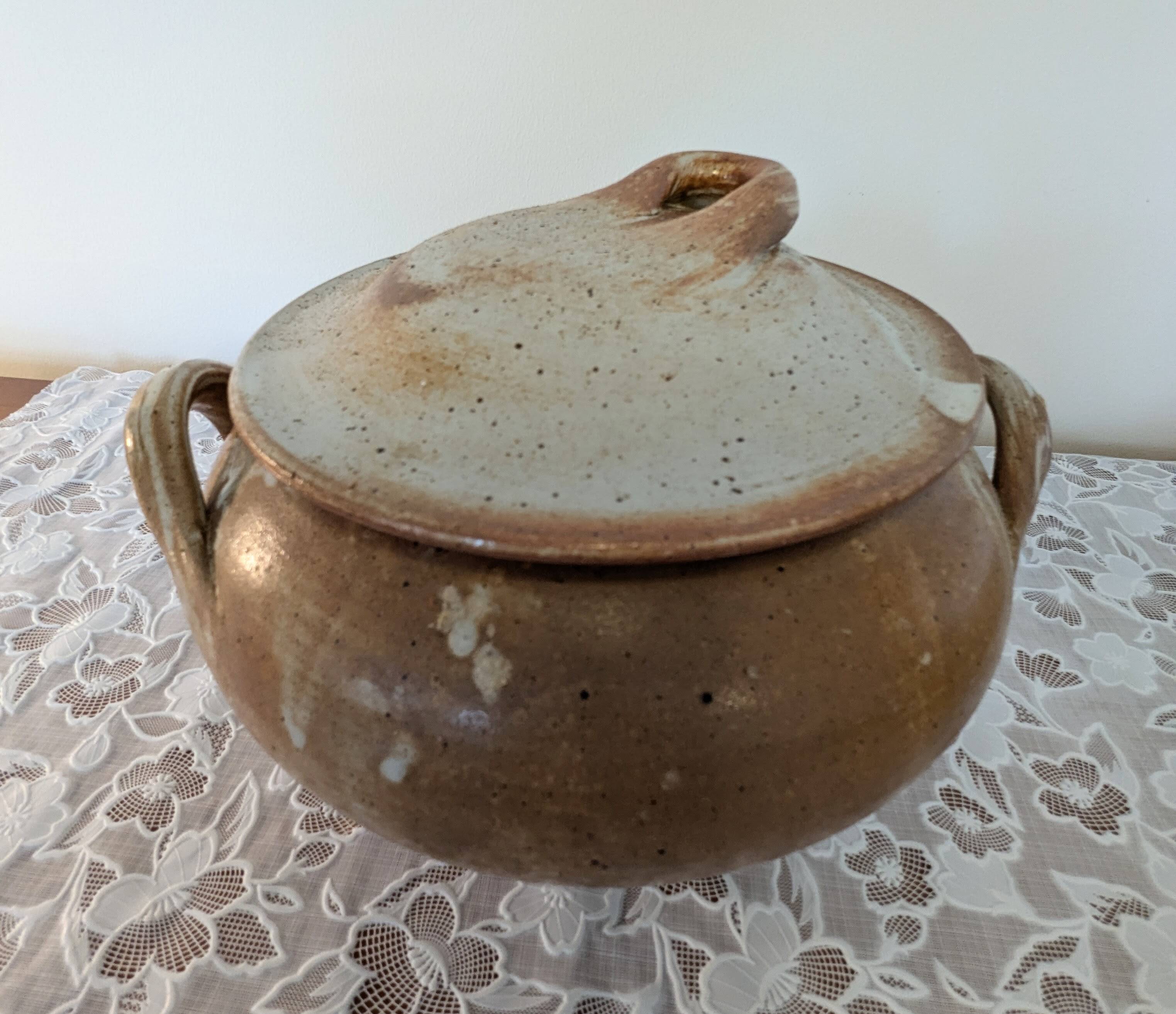 Vintage Stoneware Soup Tureen