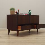Mahogany chest of drawers, Danish design, 1970s, manufacturer: Omann Jun
