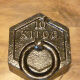 Hexagonal weight 10 kg