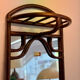 Vintage bamboe kapstok garderobe set 1970