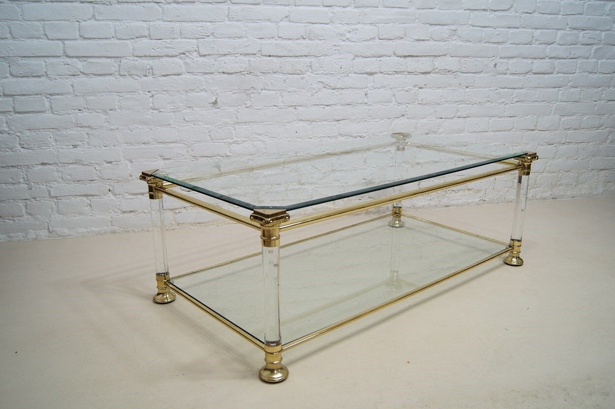 Hollywood Regency style Italian coffee table, 1970s