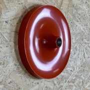 Applique murale Teka Orange Space Age design aluminium métal