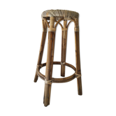 Rattan bar stool