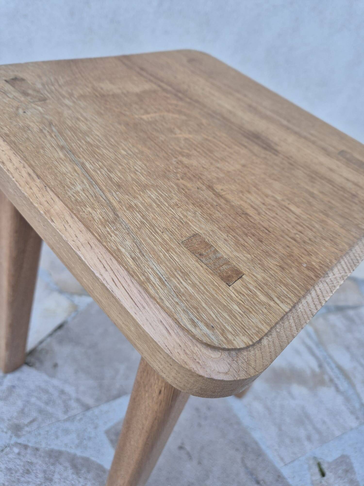 Antique solid wood stool
