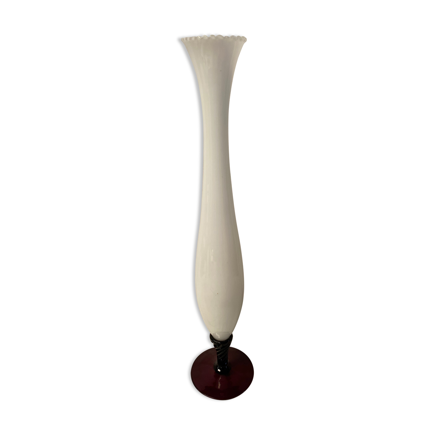 Vintage opaline vase