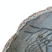 Vintage Raku ceramic bowl, handmade, signed, Japanese craftsmanship.