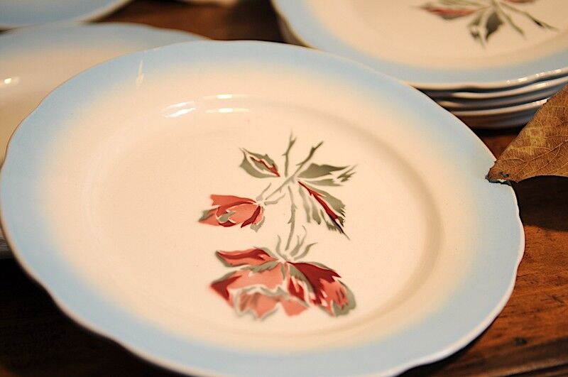 Lot plates Digoin Sarreguemines