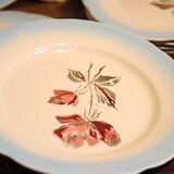 Lot assiettes Digoin Sarreguemines