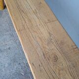 Bench 140 cm old solid wood with patina