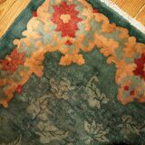 Ancient Chinese carpet Art Deco handmade 121cm x 183cm 1920s