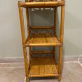 Small rattan shelf