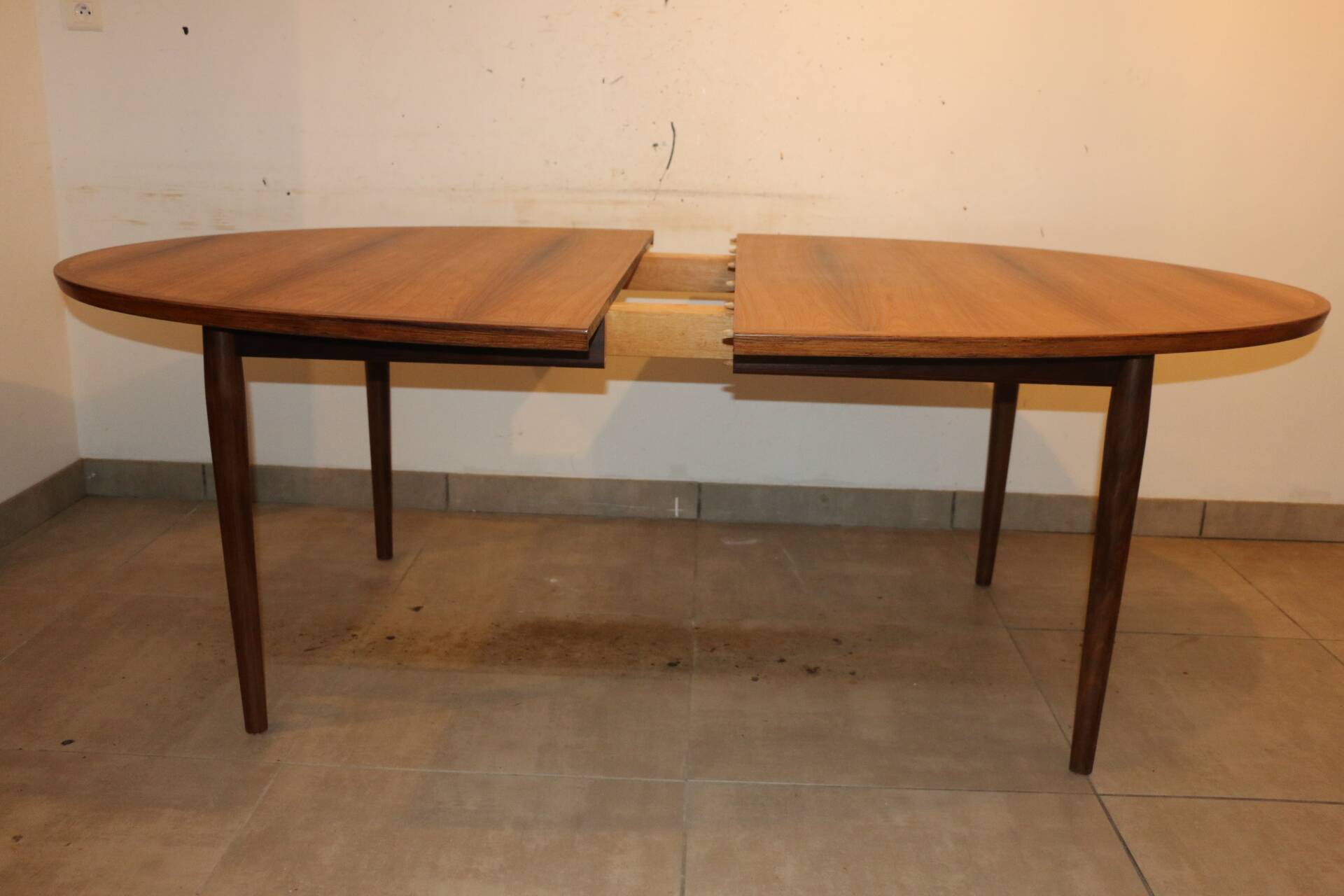 Arne Vodder rosewood table for 6/10 people