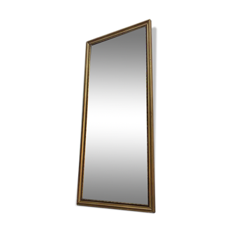 Mirror wood Golden 35 x 82 cm