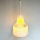 Holophane suspension en verre rv2 prismopal 1972  ø 24 cm