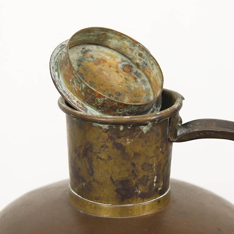 Early 19th century Antique copper milk can