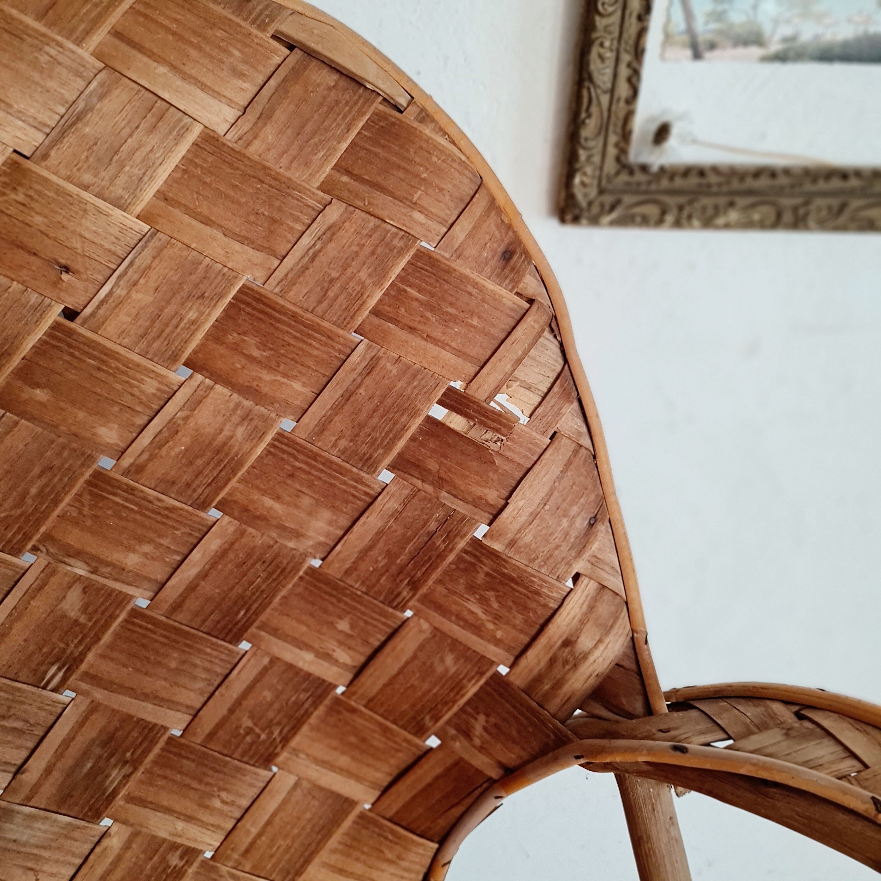 Fauteuil en bambou et bananier