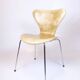 Set of eight Seven chairs - Model 3107 - natural leather - Arne Jacobsen - Fritz Hansen
