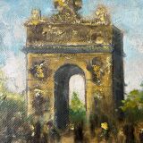 A.Dreqqe - "A Sunday at the Arc de Triomphe" - 1939