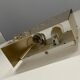Gold ‘star rain’ wall lamp by e.j. jelles for raak in 1960s