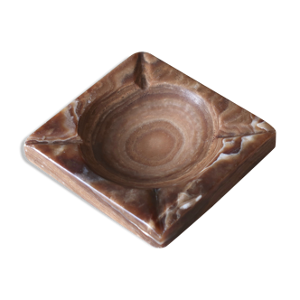 Carved stone ashtray, 70s