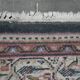 Beautiful vintage oriental rug with mainly blue colours 195x147cm