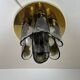 Murano & Brass Ceiling Lamp by J.T. Kalmar, Austria, 1960s