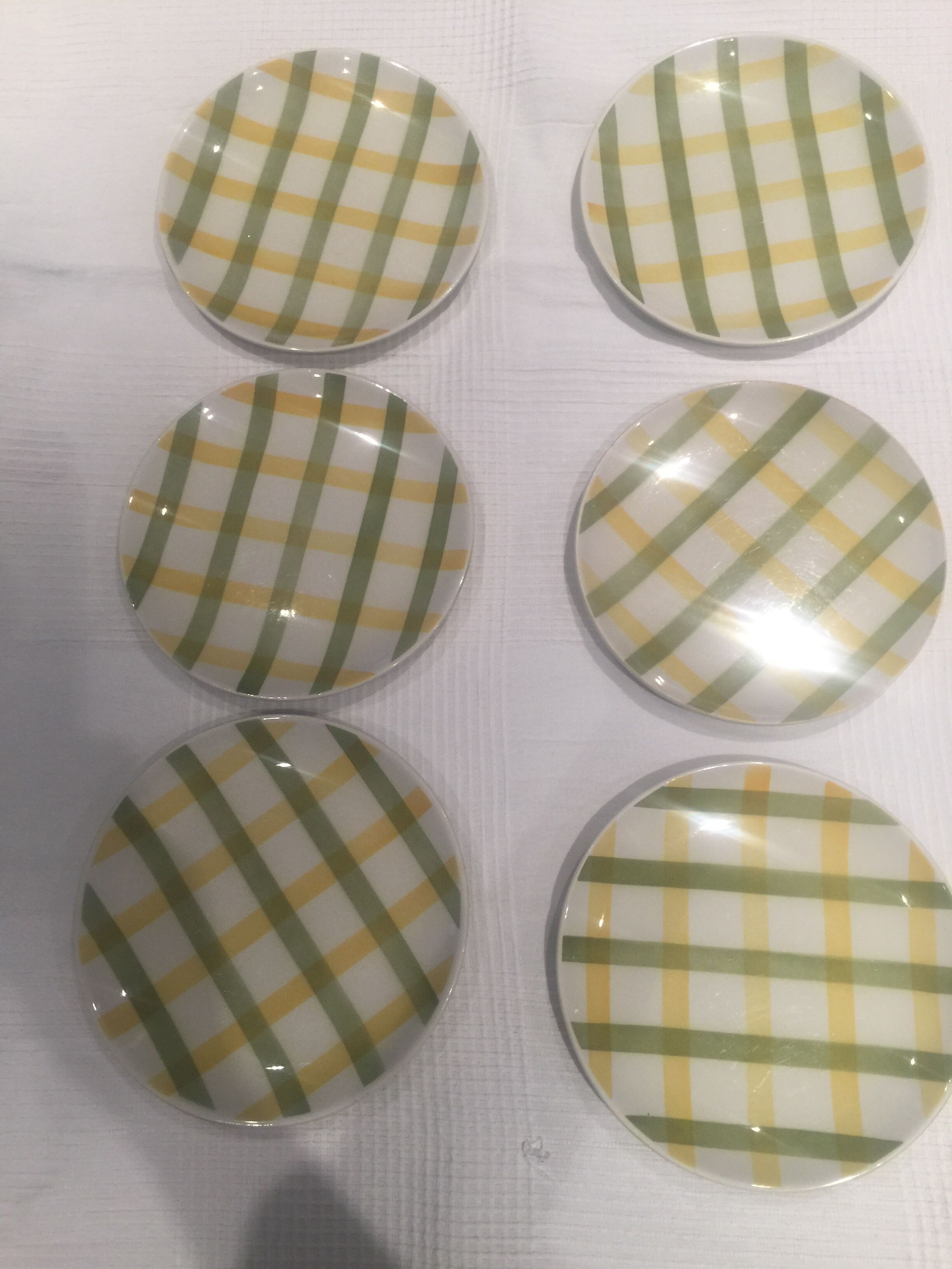 6 dessert plates glasgow wolf mill