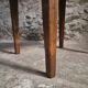 Compact French work table with bistro chair | Table circa 1900 | Chair circa 1950