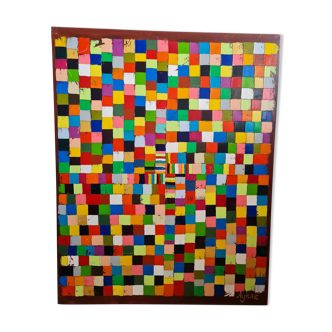 Oil painting canvas