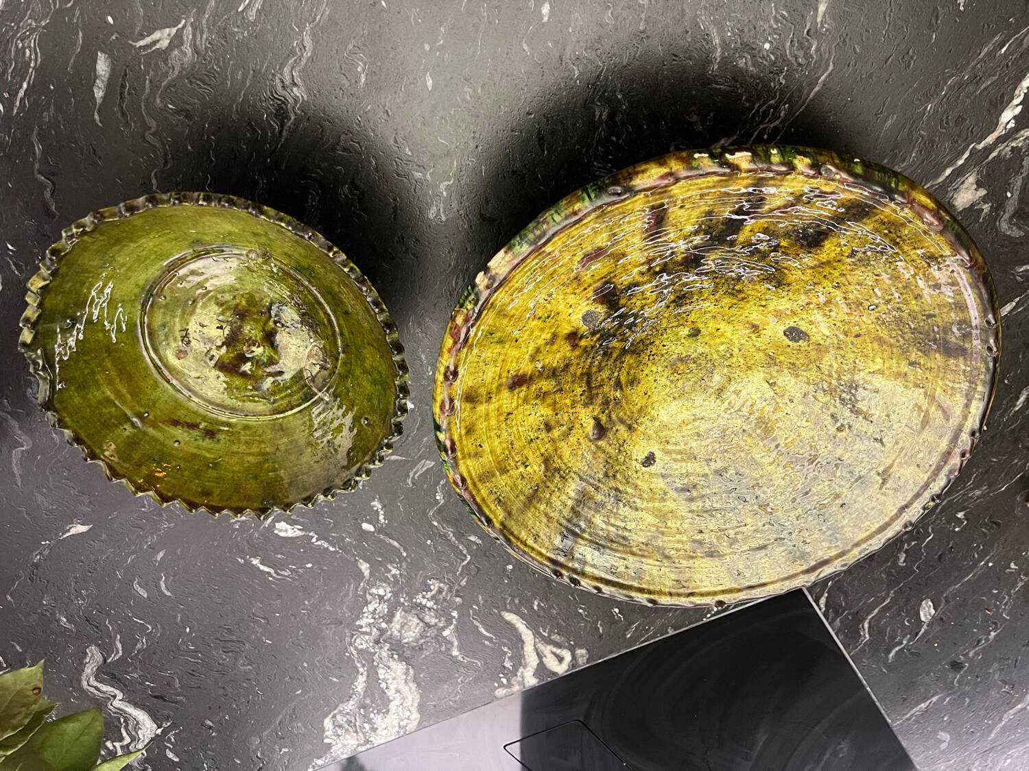 2 Tamegroute fruit bowls