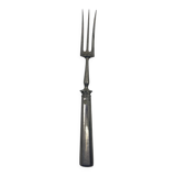 Silver-plated service fork