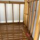 Etagère en bambou pliable années 60 -70