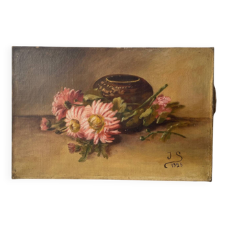 Still life old painting