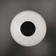 French vintage retro white glass replacement shade