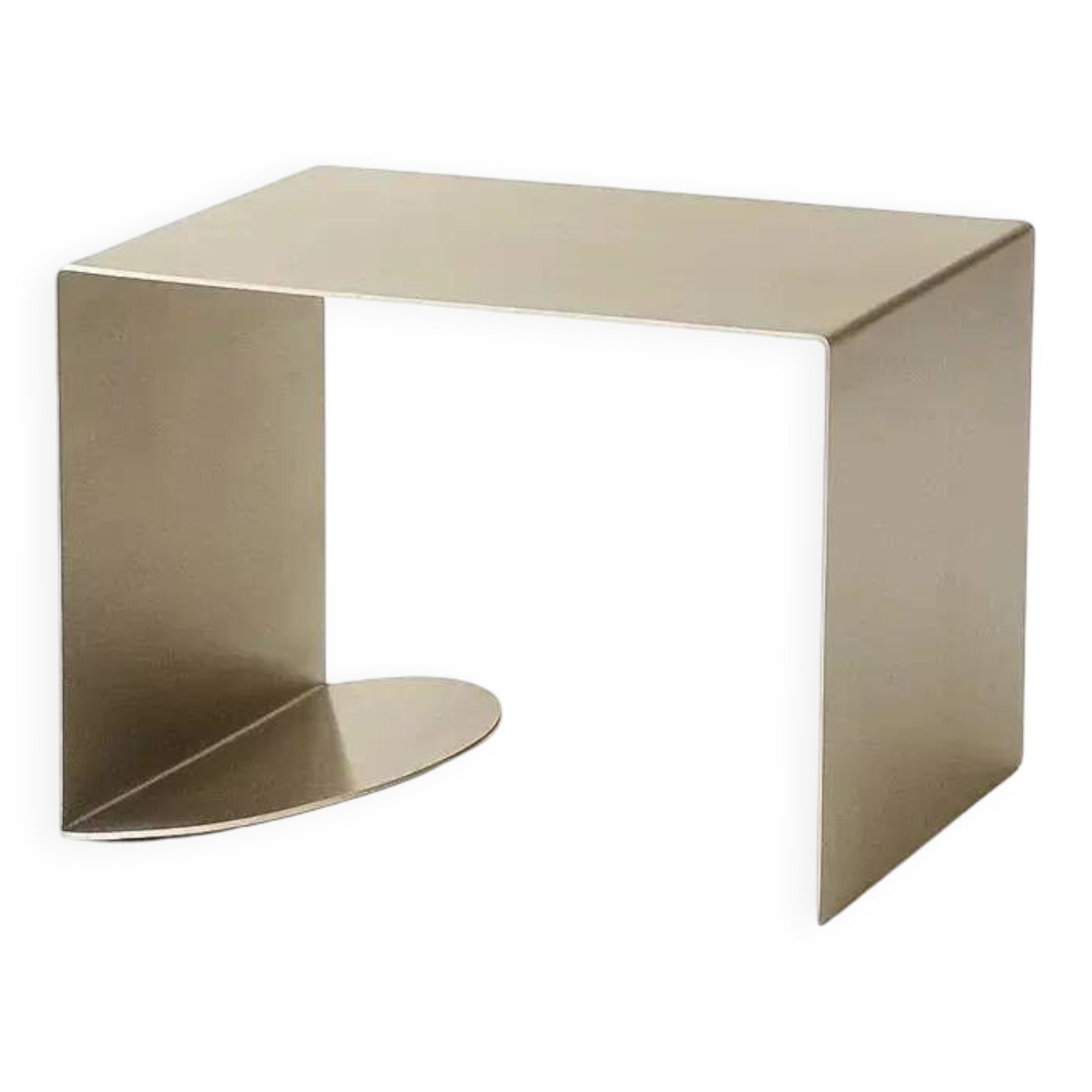 Table d'appoint Veliento en acier inoxydable