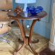 Table d’appoint vintage en bois