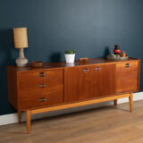 Retro Teak 1960s Stonehill Mid Century Sideboard