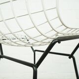 Set of two Harry Bertoia high stools for Knoll