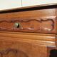 Very large manor sideboard, late 19th century, solid oak