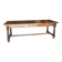 Antique turned leg farmhouse table