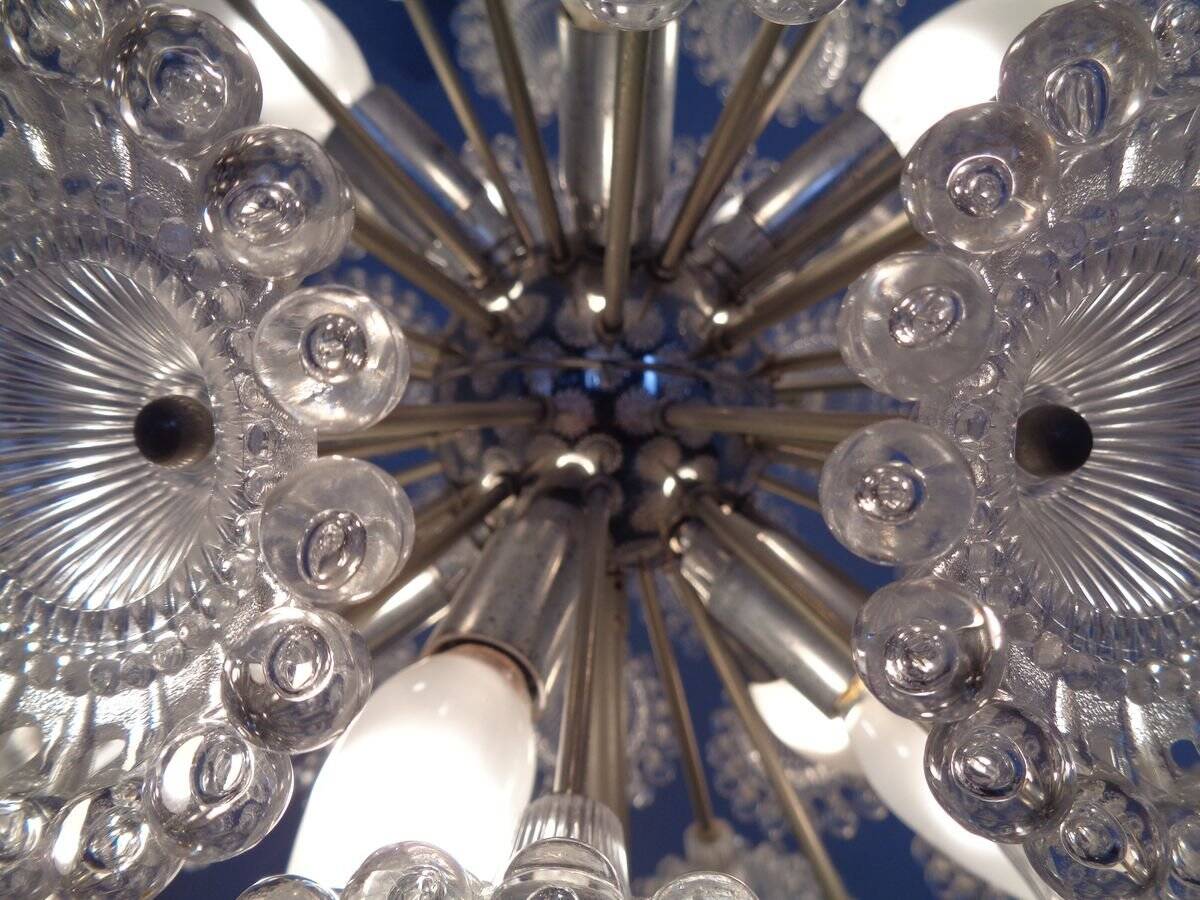 Floor lamp with tulip base from Sölken Leuchten, 1960s.