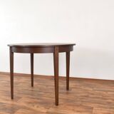 Table à manger extensible en chêne polonais du milieu du siècle, années 1960.