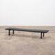 1970s Slatted bench by Gijs Bakker and Wim Wilson for Castelijn, the Netherlands